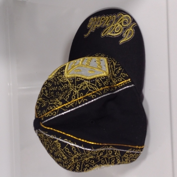 Baseball Cap Fitted Dice Hustle Embroidered Hat - Picture 6 of 6
